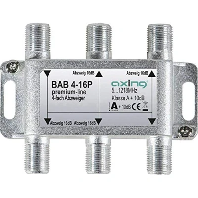 Afbeelding van Axing BAB 4 16P Kabel TV lasdoos voudig 5 1218 MHz
