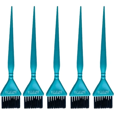 Afbeelding van 5x Elleure Verfkwast normaal bundel/set/pakket Haibu by Kapperskorting.com