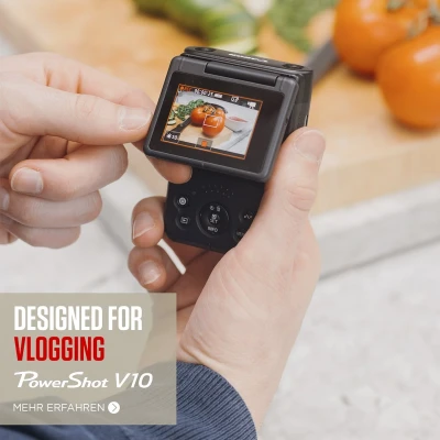Afbeelding van Canon Powershot V10 Zilver Vlogging Kit
