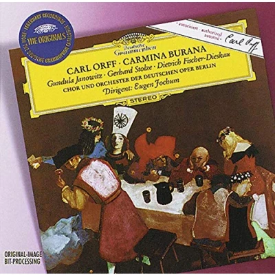 Afbeelding van Gundula Janowitz, Dietrich Fischer Dieskau, Chor Und Orchester Der Deutschen Oper Berlin Orff: Carmina Burana (Complete) (CD)