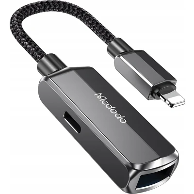 Afbeelding van Mcdodo® Adapter iPhone naar USB A Kabel Voor Lightning Opladen