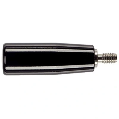 Afbeelding van HALDER 24530.0051 cilindergrepen, zwart, d1 = 26 mm / d2 M10 staal