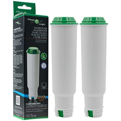 Afbeelding van Filterlogic CFL 701B Waterfilter, compatibel met Krups F088 Aqua filtersysteem, Melitta Pro filterpatroon, Nivona NIRF700 NIRF 700, zoetwaterfilter voor volautomatische koffiemachine, 2 stuks
