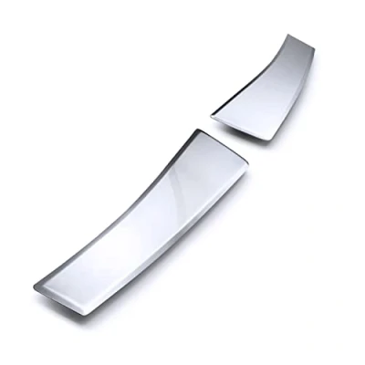 Afbeelding van tuning art BL954 Achterbumperprotector met afschuining voor Volvo XC40 2, Kleur:Zilver