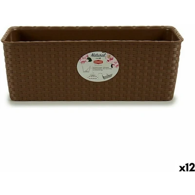 Afbeelding van Plantenbak Stefanplast Beige Plastic 39 x 13,5 15,5 cm (12 Stuks)