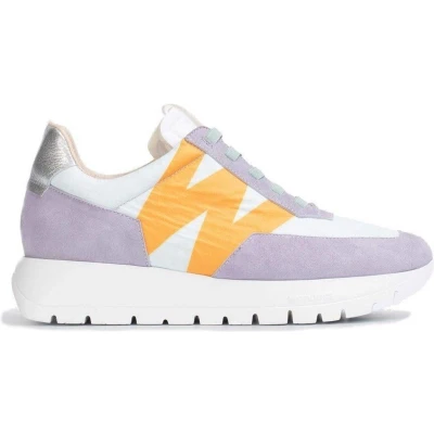 Afbeelding van Wonders Odisei dames sneaker paars maat 42 (EU) 9 (UK)