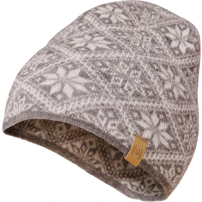 Afbeelding van Ivanhoe gebreide muts van wol Freya Grey Marl One Size Grijs