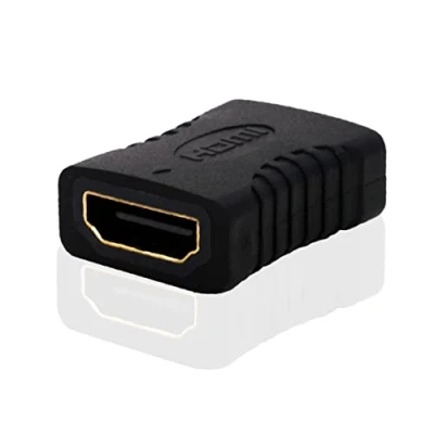Afbeelding van BIGtec HDMI koppeling adapter connector bus naar aansluiting verlenging 4K Ultra HD UHD 3D Full 1080p HDR ARC @60HZ High Speed met Ethernet