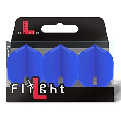 Afbeelding van L Style Champagne Flight L1 Standard Solid Blue Dart Flights