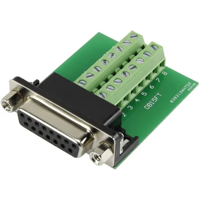 Afbeelding van TRU COMPONENTS DSUB15F 16TB 2 1229333 D sub bus 90 Aantal polen: 15 Schroeven 1 stuk(s)