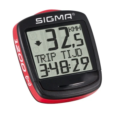Afbeelding van Sigma Fietscomputer Draadloos Baseline 1200