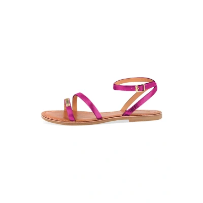 Afbeelding van Les Tropeziennes par M Belarbi Hanak Sandalen, Dames, Maat: 38, Fuchsia Leer
