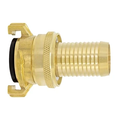 Afbeelding van VARIOSAN Zuig en hogedrukkoppeling 12425, 1&quot; uitloop, messing blank, systeem Geka