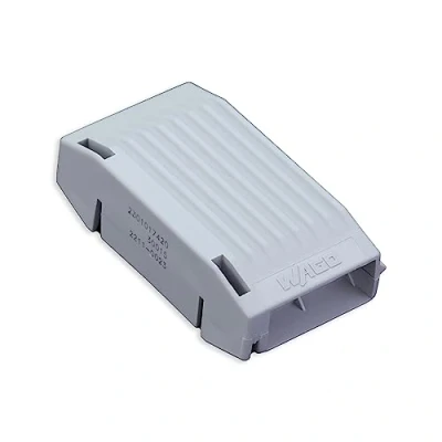 Afbeelding van 207 1372 WAGO Gelbox voor 221 inline vochtbescherming IPX8 gecertificeerd Grijze, etiketvrije behuizing Klein [doos van 4 stuks]