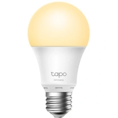 Afbeelding van Slimme lamp E27 TP Link Tapo Peer (LED, 8W, 806lm, 2700K, Dimbaar)