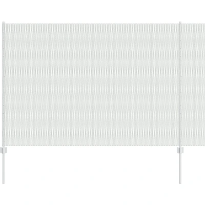 Afbeelding van vidaXL Tuinhek Set van 2 Gegalvaniseerd staal 25 x 1.5 m hek