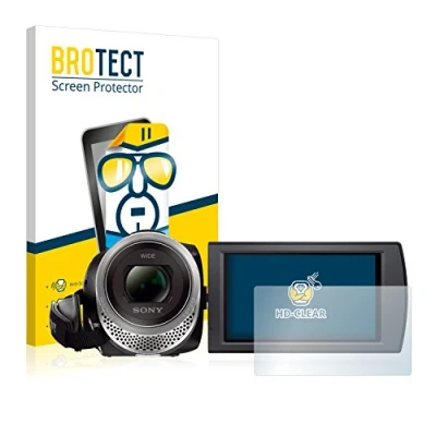 Afbeelding van BROTECT Screenprotector voor Sony FDR AX53 Folie Beschermfolie transparant (2 Stuks)