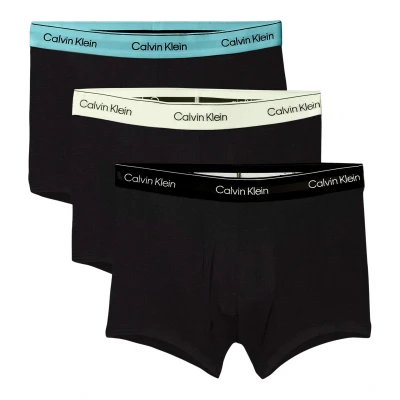 Afbeelding van Calvin Klein 3 Pack Trunks Heren Multicolor Maat S