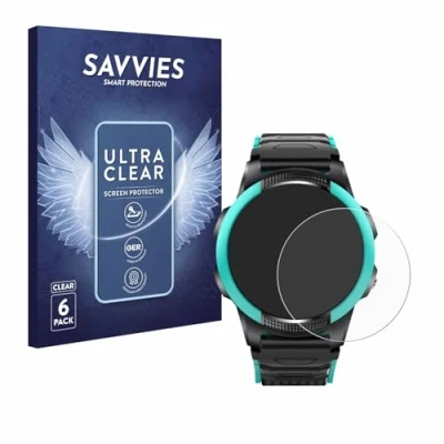 Afbeelding van Savvies Screenprotector voor SaveFamily Slim 4G Folie Beschermfolie transparant (6 Stuks)