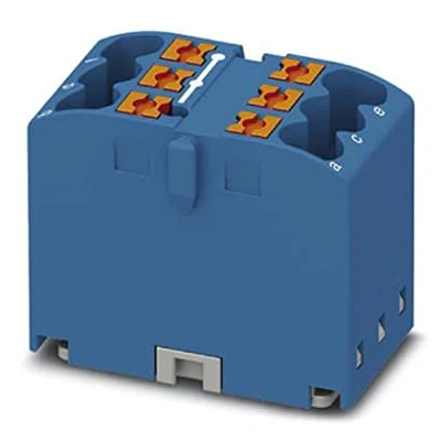 Afbeelding van Phoenix Contact PTFIX 6X2,5 G BU 3273396 Verdeelblok 0.14 mm² 2.50 Blauw 10 stuk(s)