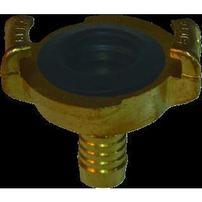 Afbeelding van De Beer Geka slangkoppeling met tule 3/4 19 mm tule, messing