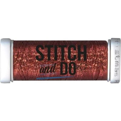 Afbeelding van Christmas Red Hobbydots Garen Stitch &amp; Do