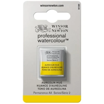 Afbeelding van Winsor &amp; Newton 0101417 Professional Watercolour Aureolin Hue, 1/2 nap aquarelverf, levendige kleuren in kunstenaarskwaliteit, hoge kleurglans en helderheid, lichtecht