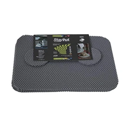 Afbeelding van Antislip Placemats Set Grijs