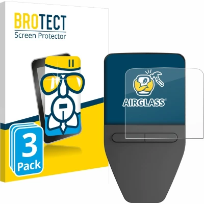 Afbeelding van BROTECT Screenprotector voor Trezor Safe 3 Folie Beschermfolie Beschermglas transparant (3 Stuks)