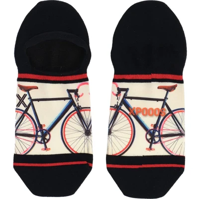 Afbeelding van XPOOOS no show sneakersokken Single Speed zwart