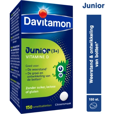 Afbeelding van Davitamon Vitamine D 400 IE 150 Smelttabletten