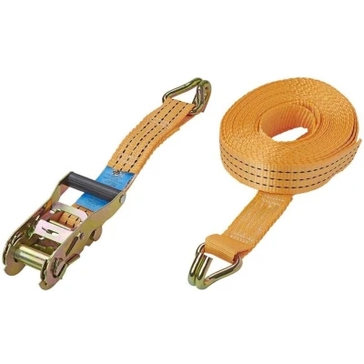 Afbeelding van Pro Plus Spanband met Ratel Inclusief 2 Haken Oranje 38 mm x 8 meter