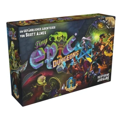 Afbeelding van Gamelyn Games, Tiny Epic: Dungeons, basisspel, Dungeon Crawler, 1 4 spelers, vanaf 12+ jaar, 30+ minuten, Duits