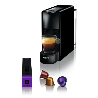 Afbeelding van Krups Essenza Mini Nespresso machine XN1108 Diepzwart
