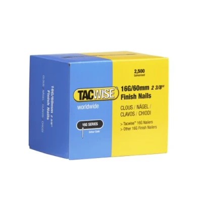 Afbeelding van TACWISE 0300 type 16G / 60 mm gegalvaniseerde afwerking, 2500 stuks, zilver, stuks