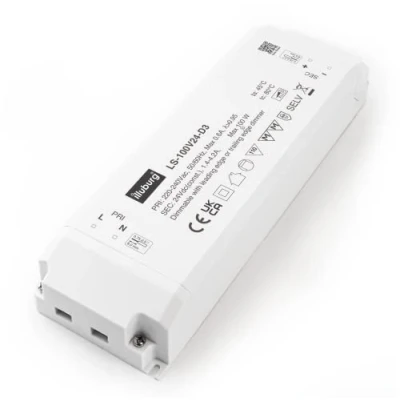 Afbeelding van illuburg Led transformator, 24 V, 33 W, 100 dimbaar, Triac, voor ledstrip, voeding, driver