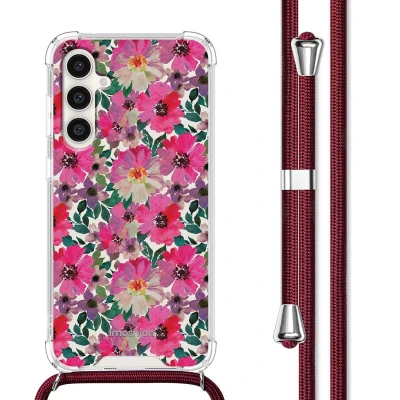 Afbeelding van Samsung Galaxy S23 FE Hoesje Kunststof iMoshion Softcase/Koordhoesje/Backcover Flower Water Telefoonhoesje