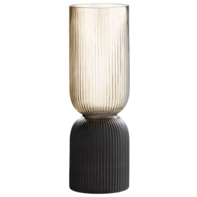 Afbeelding van Casablanca by Gilde Windlicht Kerzenleuchter Maron, kann auch als Vase verwendet werden (1 stuk)