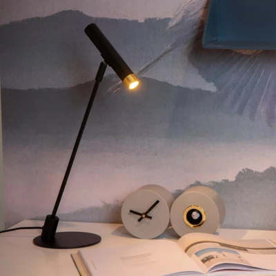 Afbeelding van Lucide ALEC Tafellamp LED Dimb. G9 1x3W 2700K Zwart