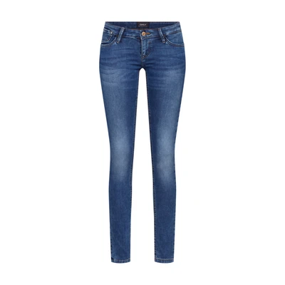 Afbeelding van ONLY Onlcoral Superlow Jeans Skinny Fit, Dames, Maat: 32x30, Dark blue denim