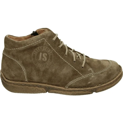 Afbeelding van Josef Seibel Neele Sportieve veterschoenen, Dames, Maat: 40, Brown Veloursleer