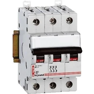 Afbeelding van Legrand installatieautomaat tx3 3p b3a 6000a 3modules 403396