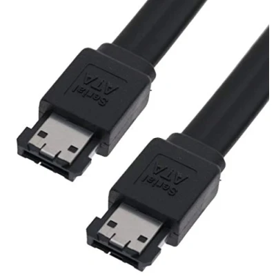 Afbeelding van PremiumCord Kabel eSATA eSATA, 50 cm, afgeschermd, zwart