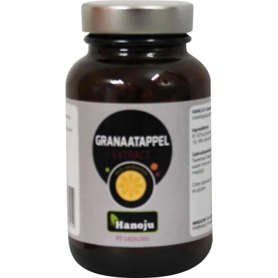 Afbeelding van Hanoju Granaatappel Extract 450mg, 90 capsules
