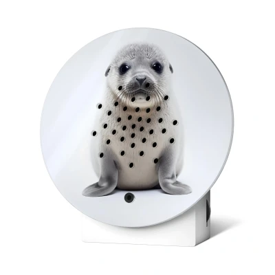 Afbeelding van Relaxound Oceanbox Specials Bewegingssensor Met Zee Geluiden Oplaadbaar Baby Seal Zeehond 5x10,8x11,5cm Nice thingZ