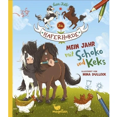 Afbeelding van Die Haferhorde Mein Jahr mit Schoko und Keks: Ein ponystarkes Kreativbuch viel Platz zum Eintragen, Ankreuzen Zeichnen