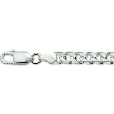 Afbeelding van Zilveren Gourmette Ketting 6 mm 50 cm