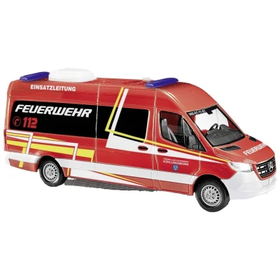 Afbeelding van Busch 52625 H0 Hulpdienstvoertuig Mercedes Benz Sprinter lang brandweer Kühlungsborn