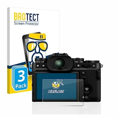 Afbeelding van BROTECT Screenprotector voor Fujifilm X T5 Folie Beschermfolie Beschermglas transparant (3 Stuks)