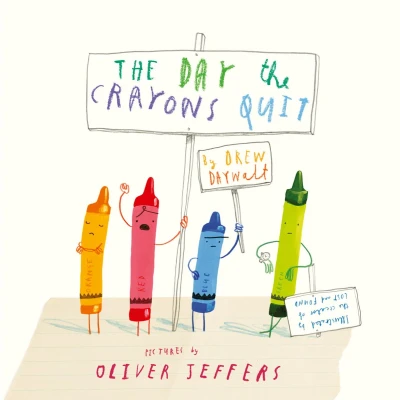 Afbeelding van the day crayons quit: Oliver Jeffers
